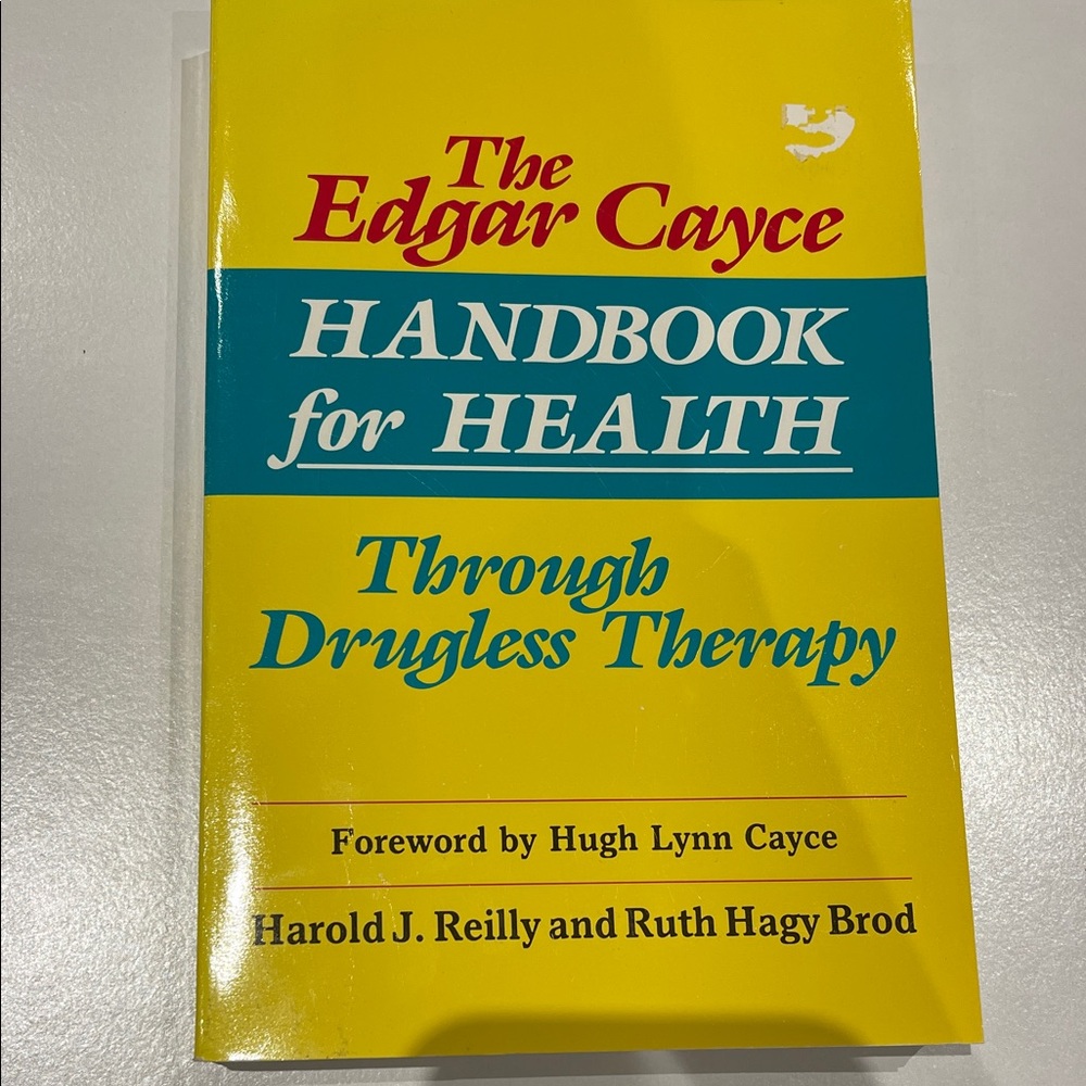 Handbook for health through drugless therapy by Edgar Cayce book
